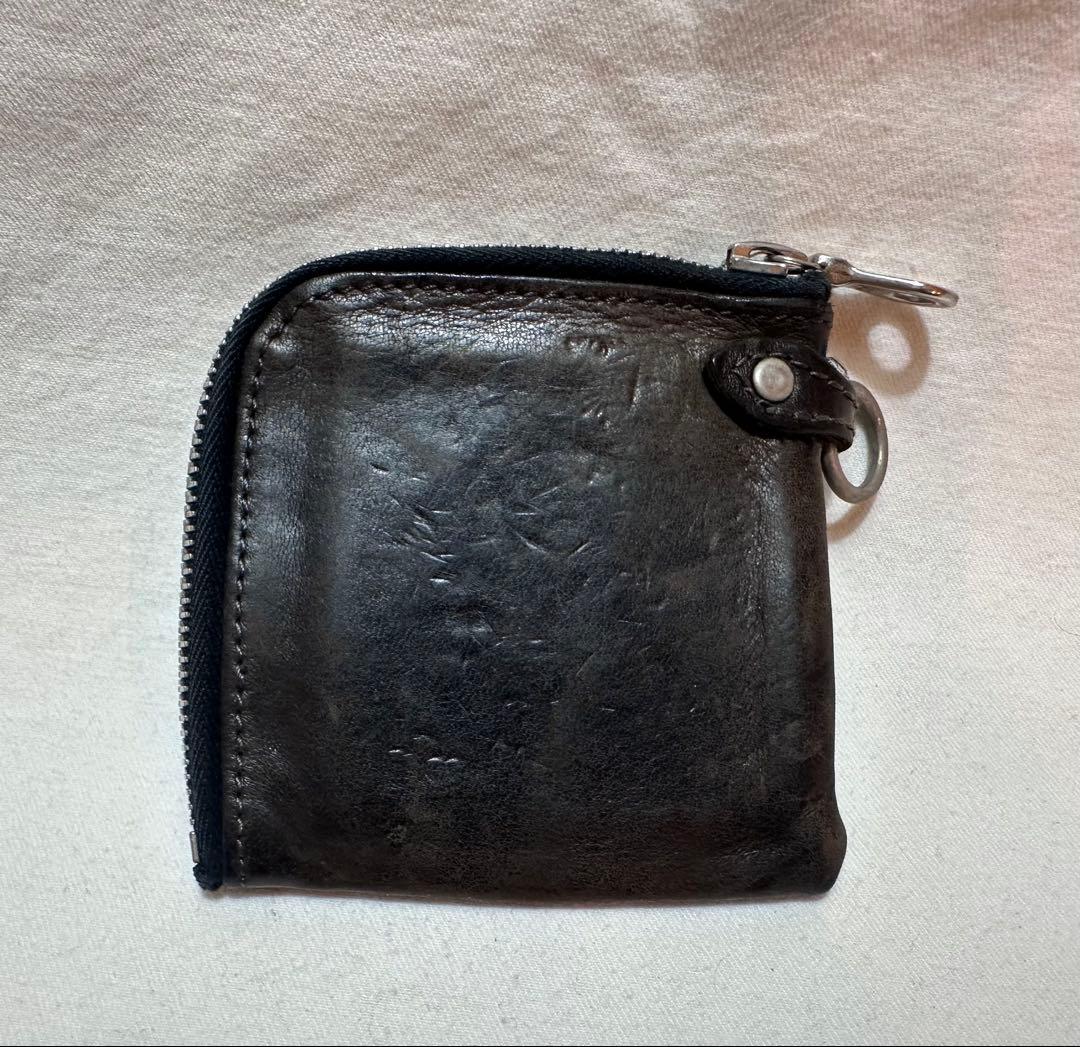 バックラッシュGUIDIコードバンレザーZIPウォレット/BACKLASH財布