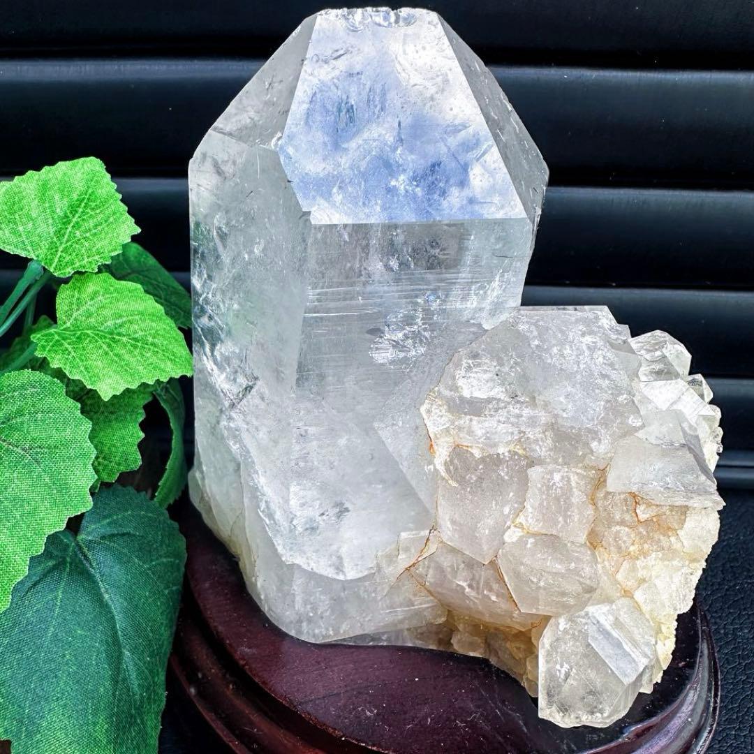 希少❗️超綺麗♡レインボー☆超強いパワー ヒマラヤ水晶 クラスター天然石A1459