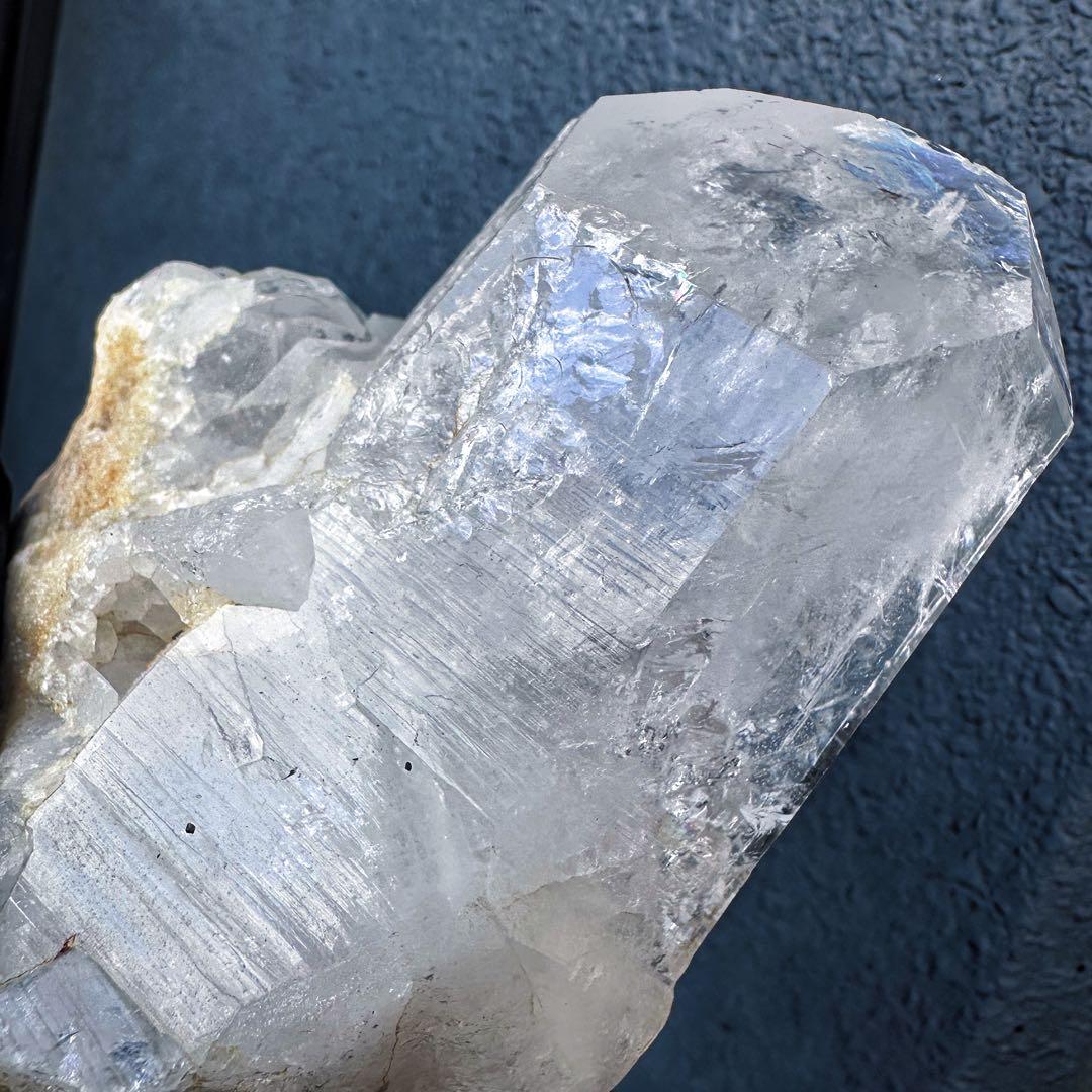 希少❗️超綺麗♡レインボー☆超強いパワー ヒマラヤ水晶 クラスター天然石A1459