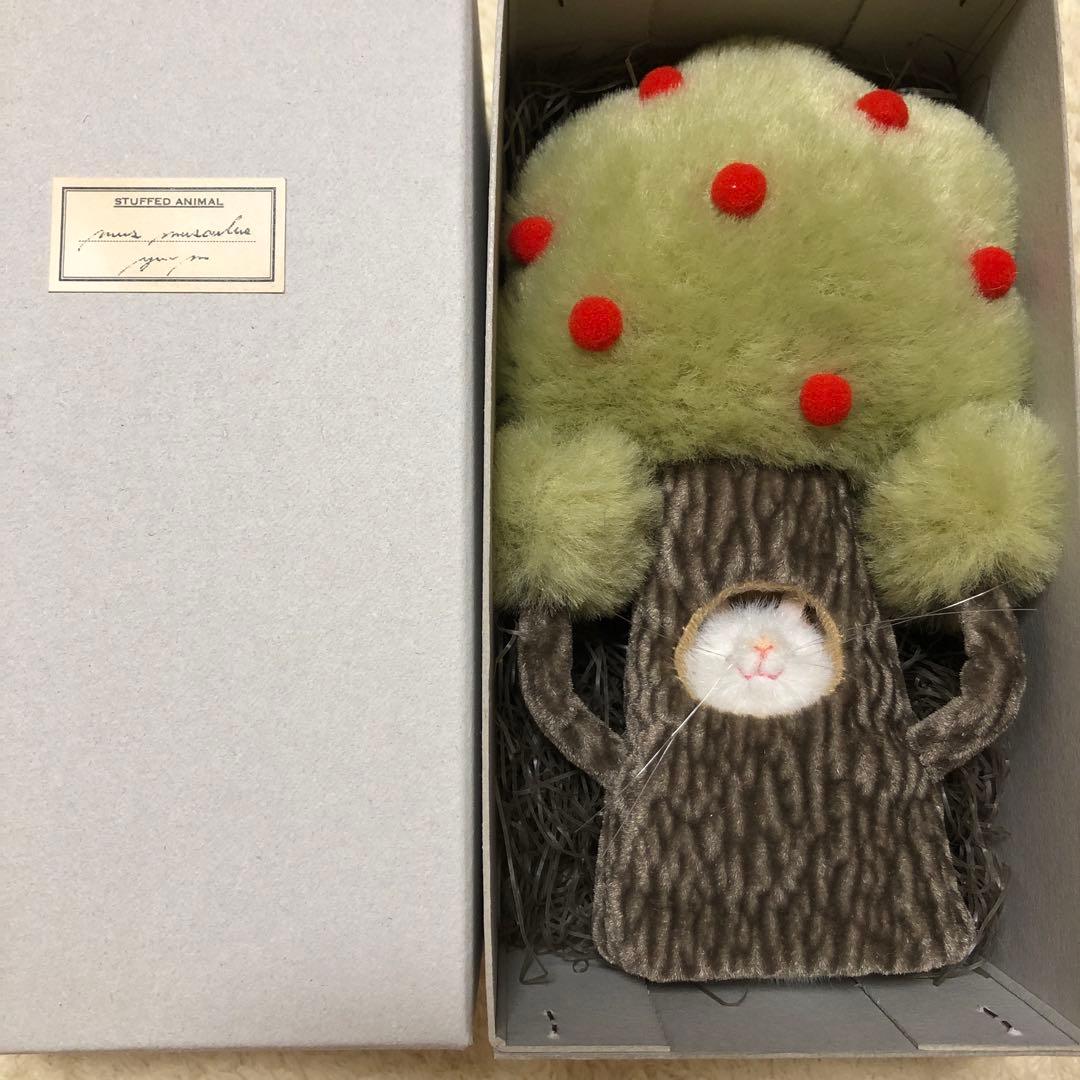 三角ユウリ マウスのぬいぐるみ 木の役