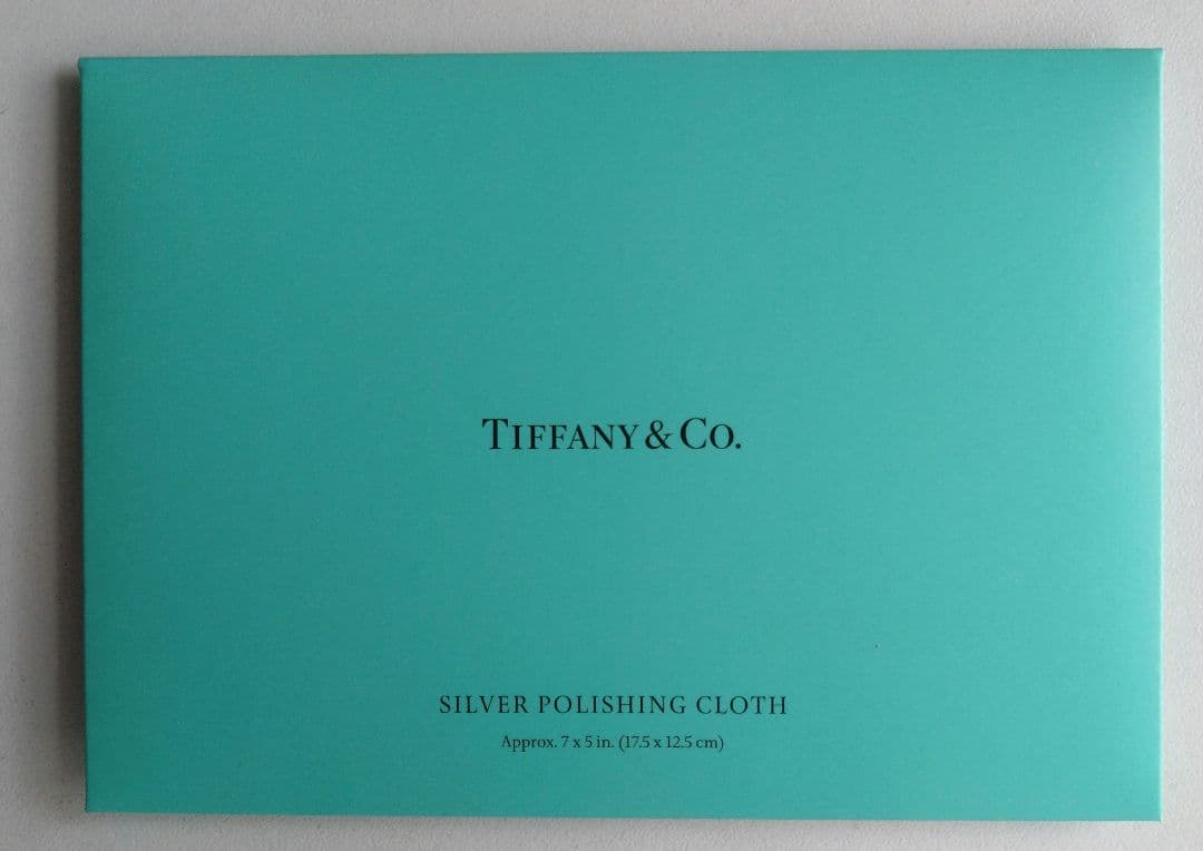 Tiffany & Co. 幅広マネークリップ　メンテナンスクロスのおまけ付き