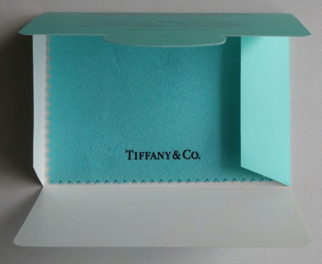 Tiffany & Co. 幅広マネークリップ　メンテナンスクロスのおまけ付き