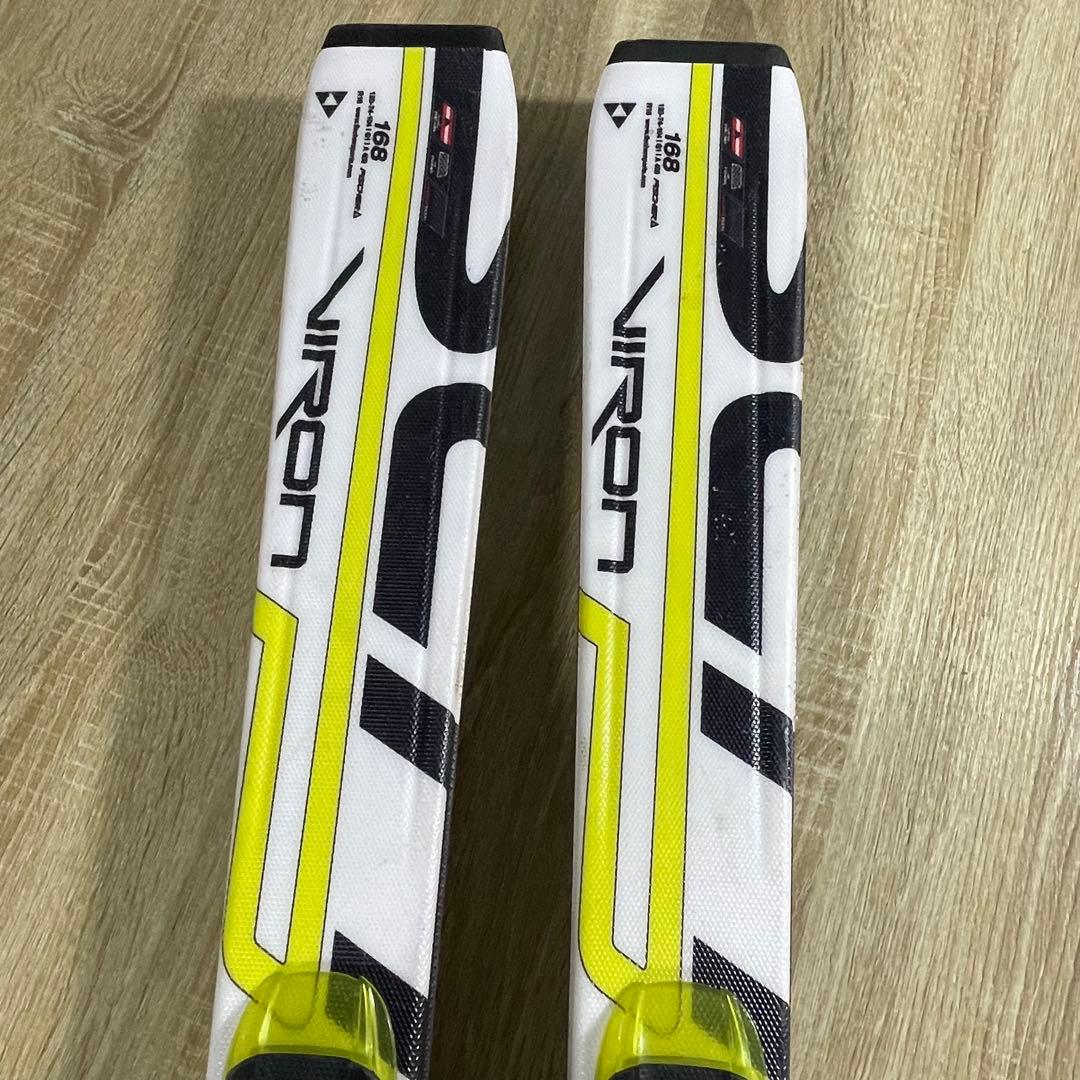 FISCHERスキーセット168cm HEADブーツ26cmストック付初中級者向