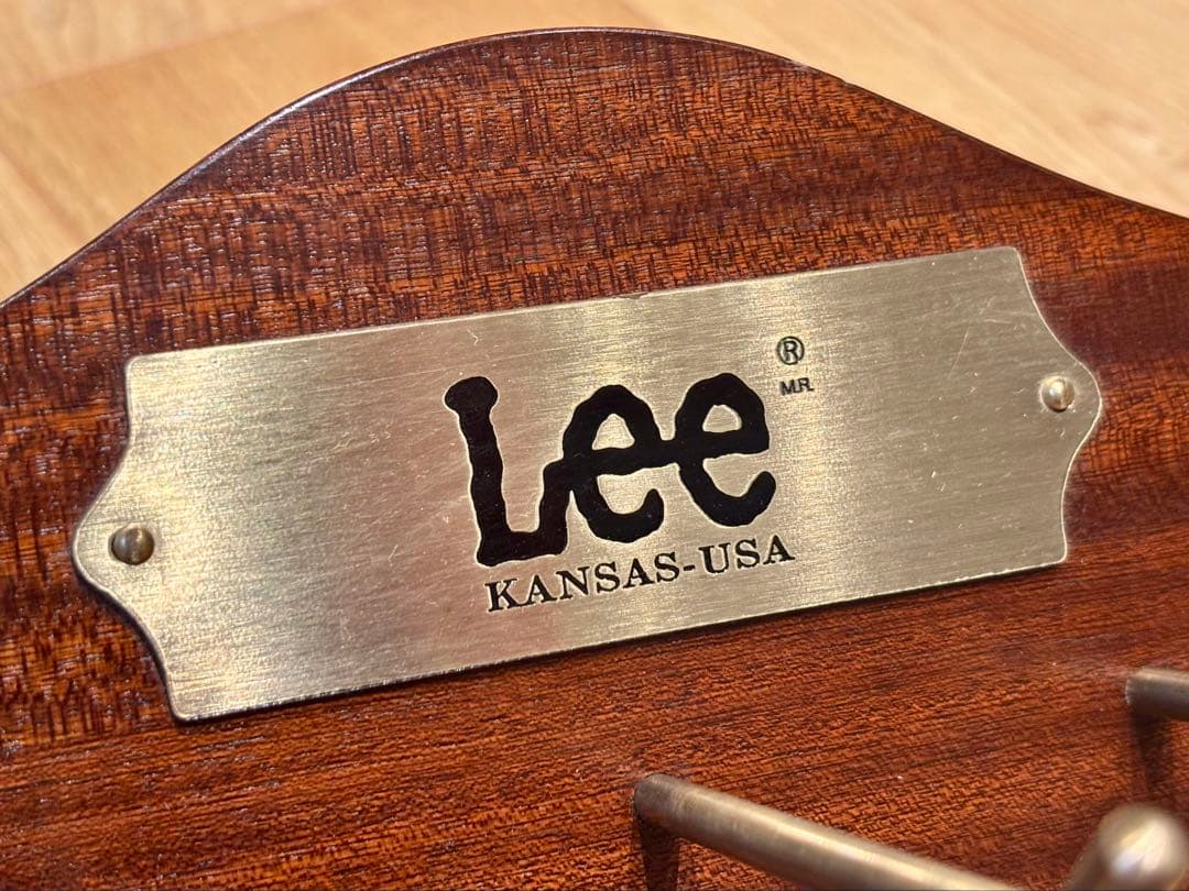 ヴィンテージ　Lee 壁掛けフック　什器