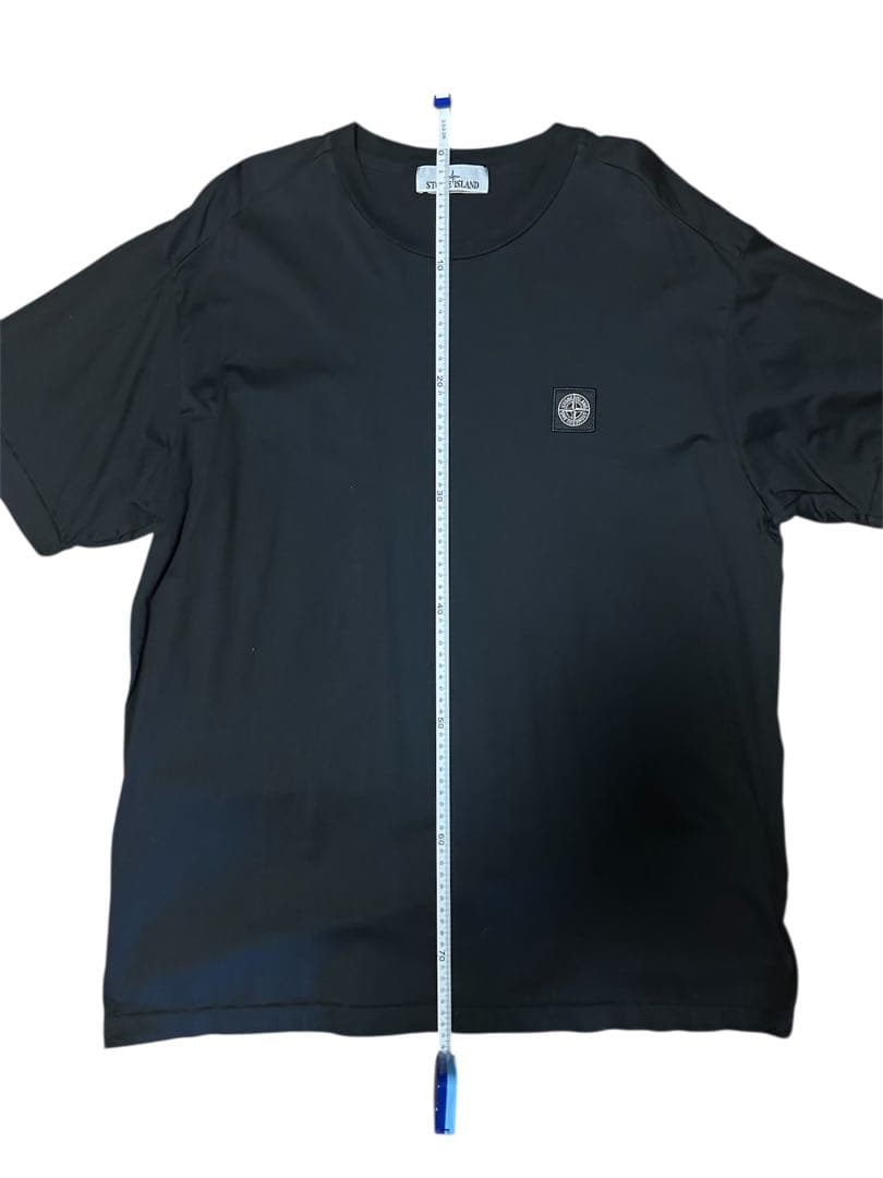 希少2XL STONE  ロゴパッチTシャツ
