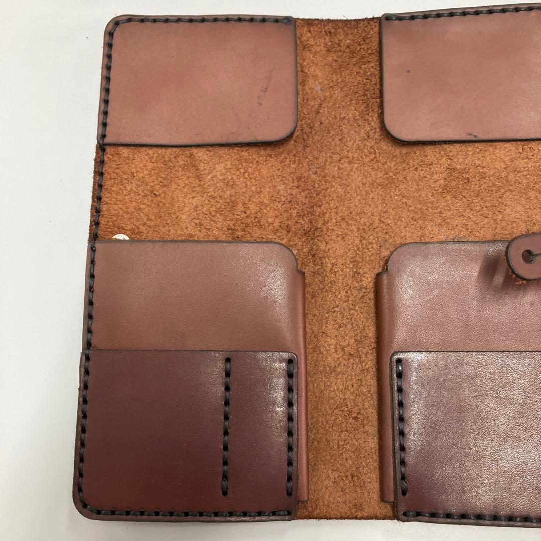 ewittco レザーペンケース　ブラウン(Chestnut)