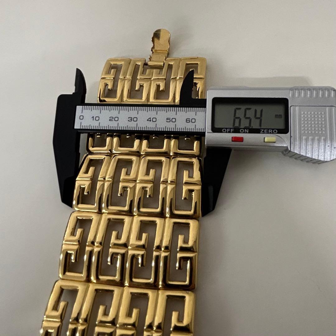 ジバンシー バングル ブレスレット ワイド 幅広 ヴィンテージ