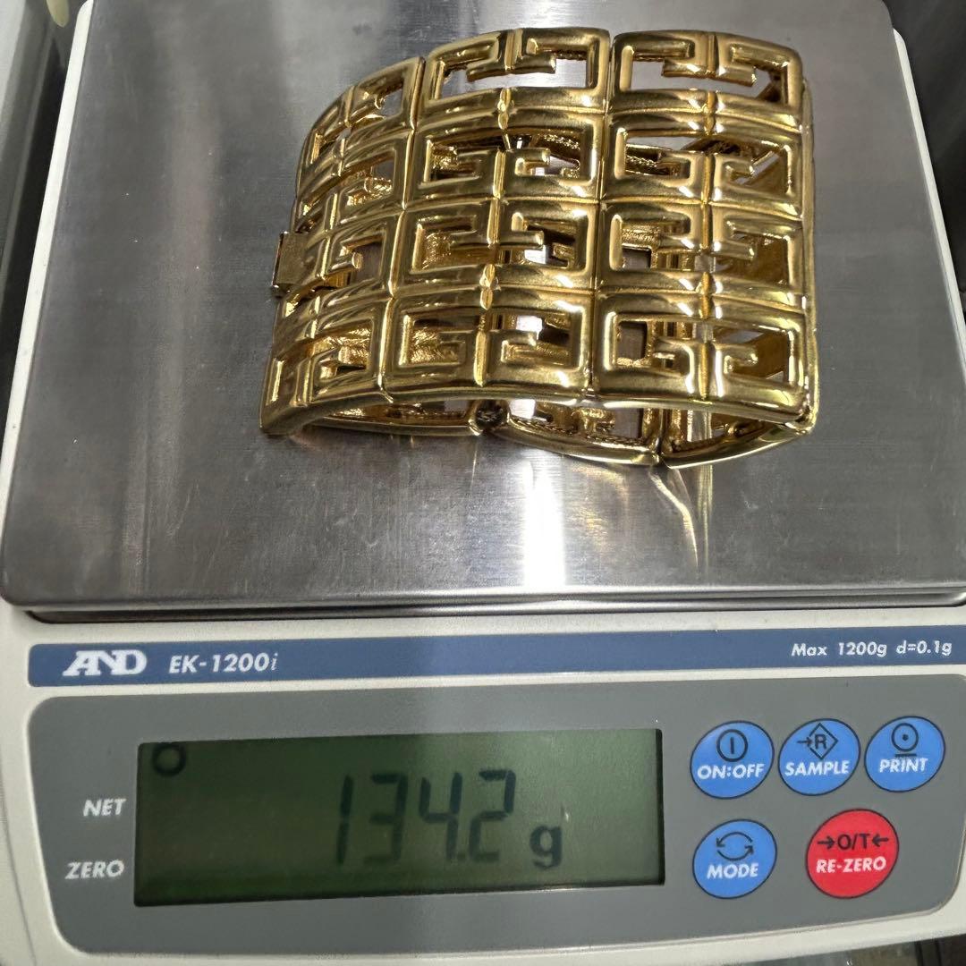 ジバンシー バングル ブレスレット ワイド 幅広 ヴィンテージ