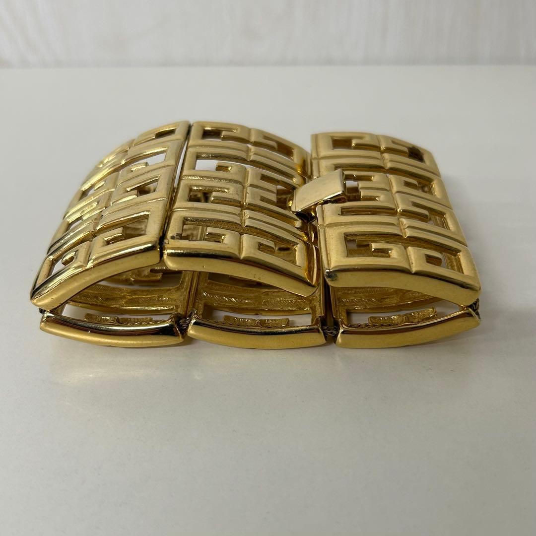 ジバンシー バングル ブレスレット ワイド 幅広 ヴィンテージ