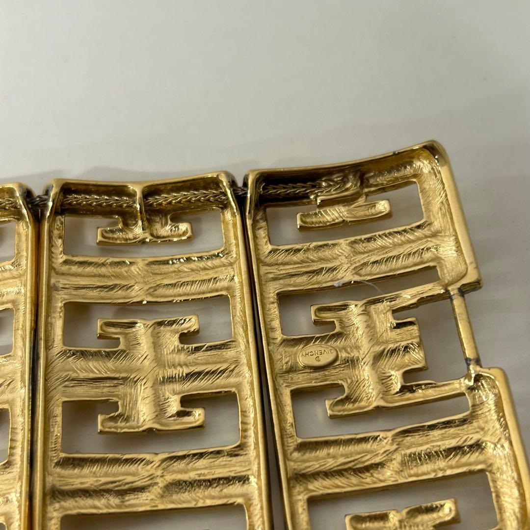 ジバンシー バングル ブレスレット ワイド 幅広 ヴィンテージ