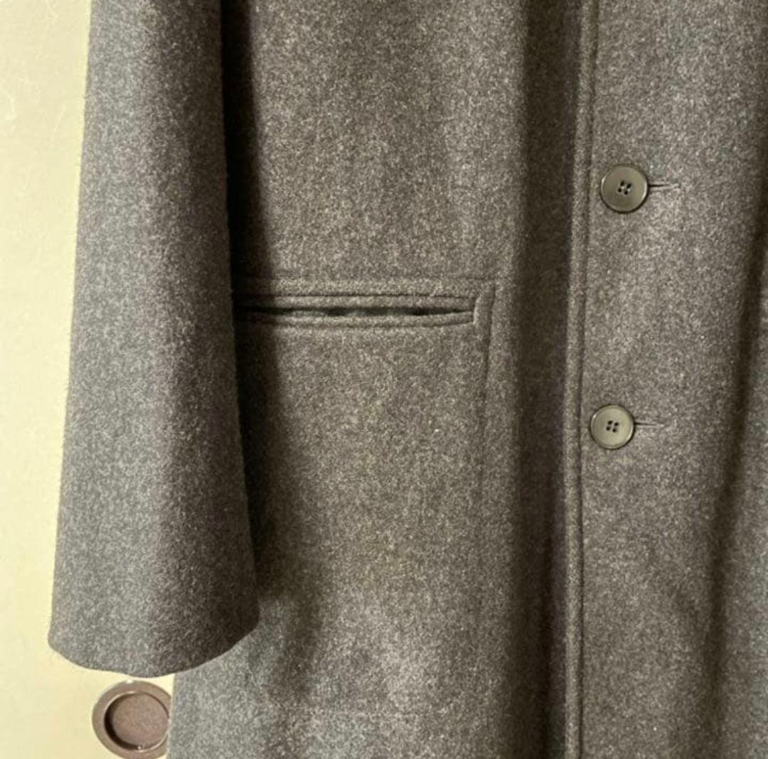 agnes b. homme ロングコート フランス製 ウール100％