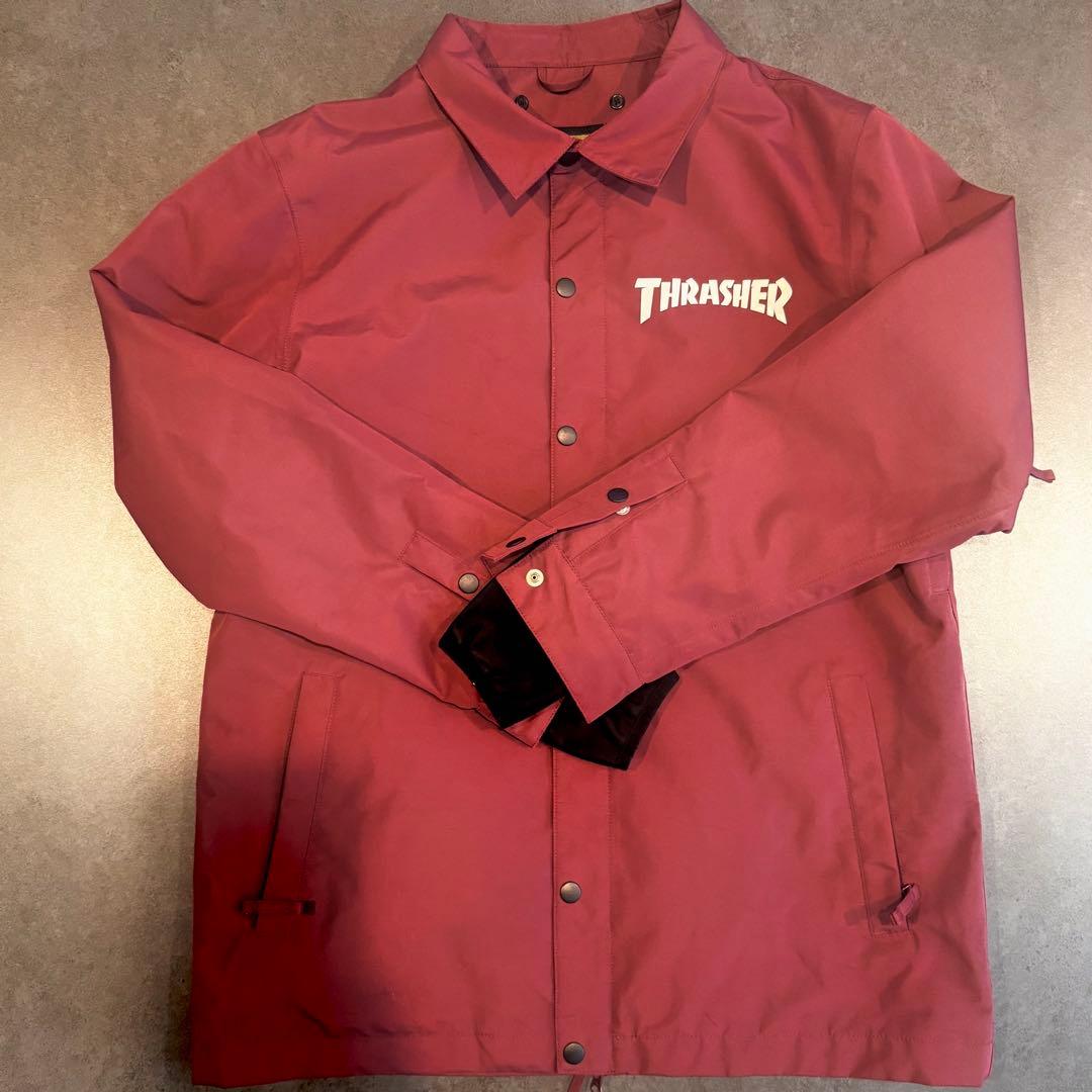 AAHARDWEAR THRASHER バーガンディ　スノボウェア