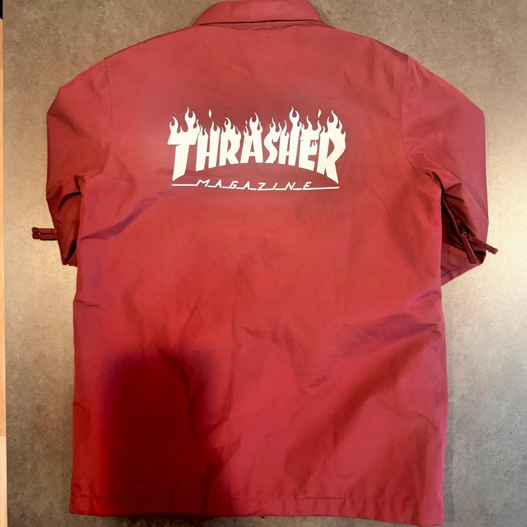 AAHARDWEAR THRASHER バーガンディ　スノボウェア