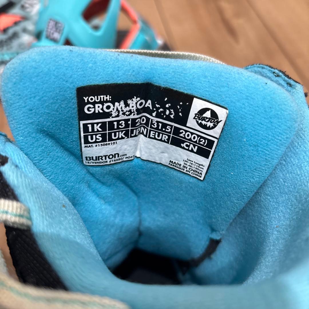 BURTON kidsスノーボード ４点SET