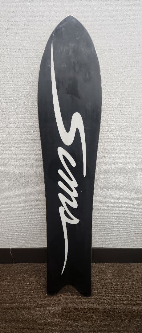 SIMS スノーボード NOWバイン付 木目調　155㎝