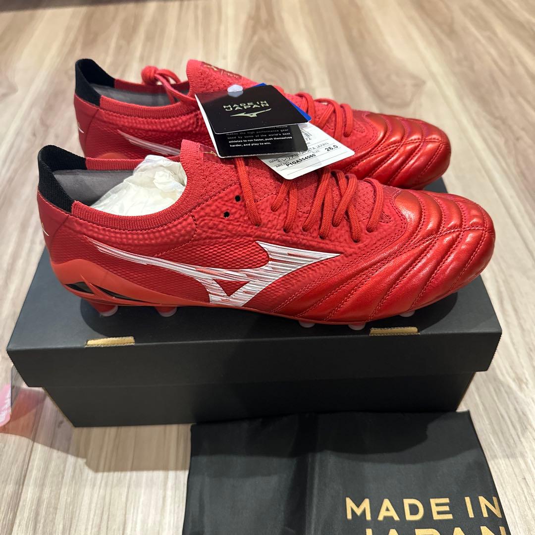 ミズノ モレリア ネオ IV ベータ JAPAN 4 β ルビーレッド