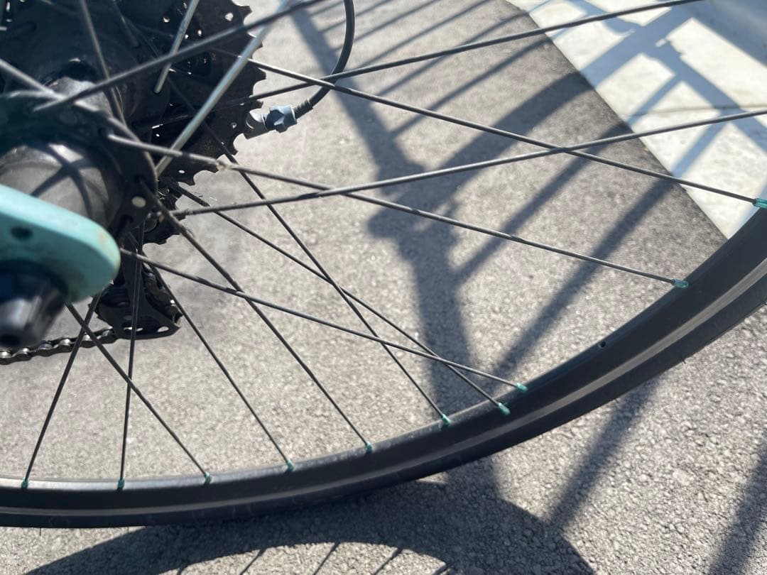 Bianchi クロスバイク ローマ3 チェレステ