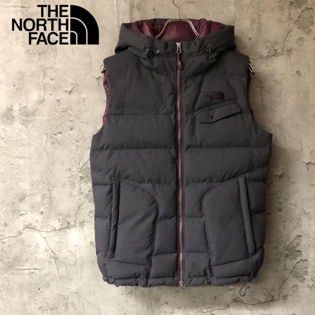 美品　ザノースフェイス　ヌプシ　ダウンベスト　レディースL