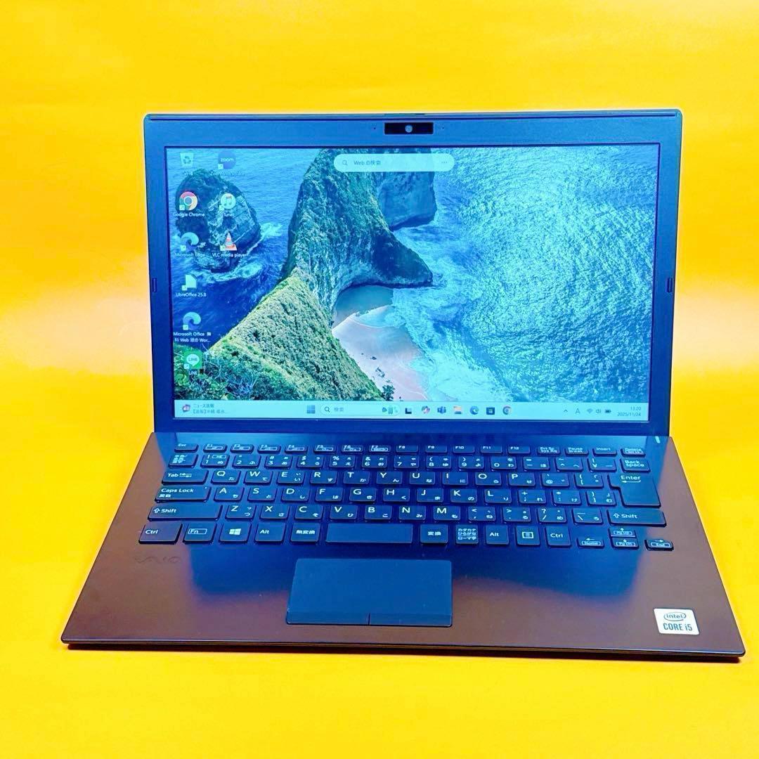 第10世代i5✨2021年製‼️薄型軽量ノートパソコン 高速SSD win11