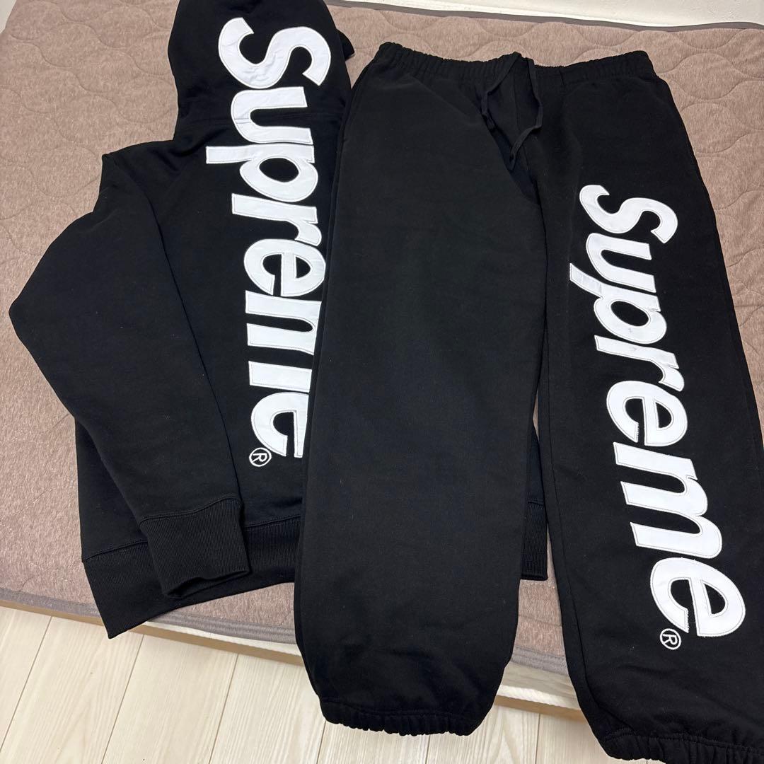 Supreme セットアップ黒