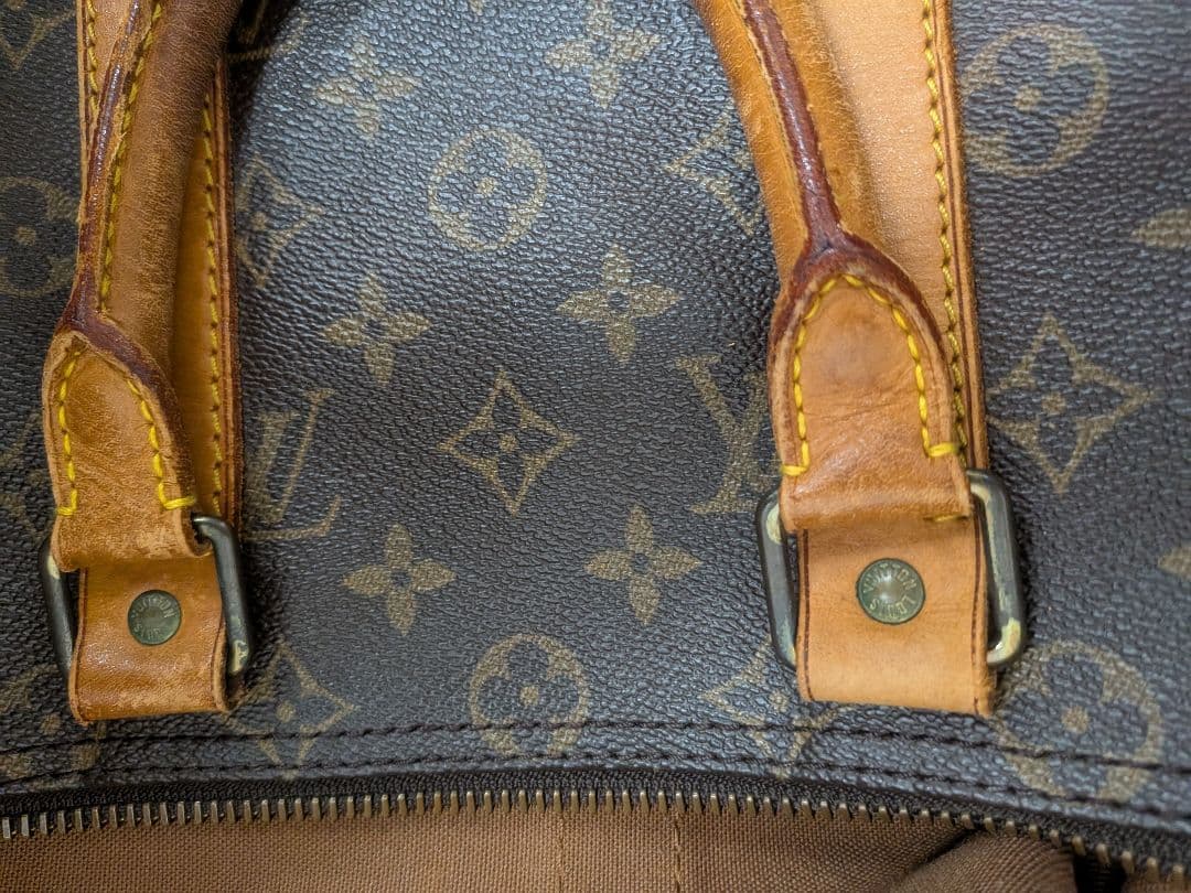 Louis Vuittonキーポル45 ボストンバッグ ブラウン