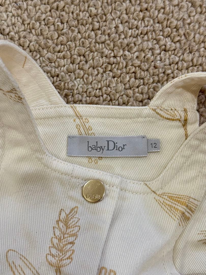 babyDior ジャンバースカート 12m