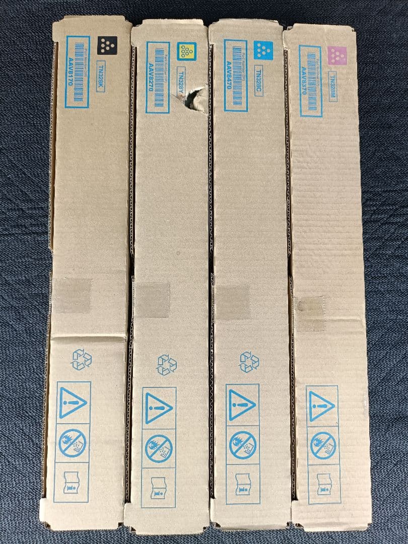 【新品未使用】コニカミノルタ TN328シリーズ 4色