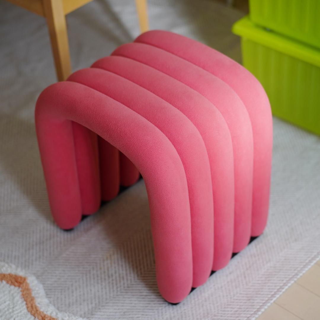 スツール　韓国インテリア／オットマン／ボールドチェア