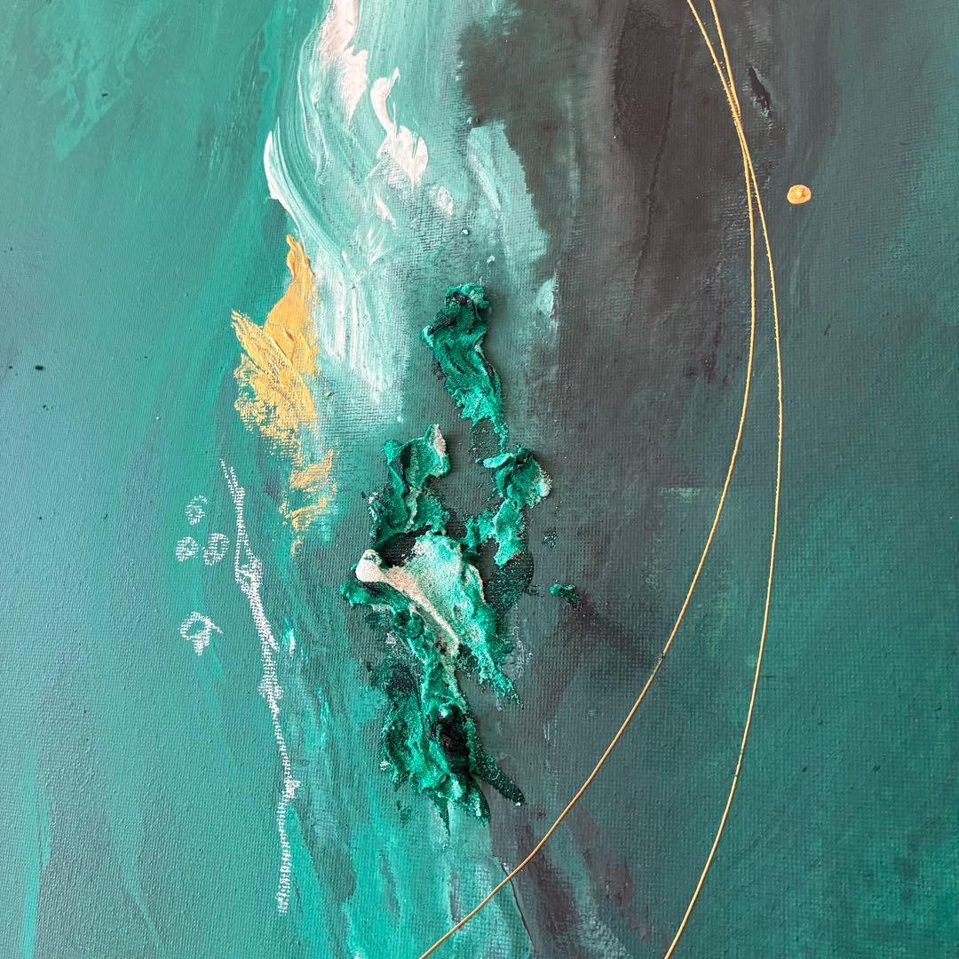 現代アート　54.5×47㎝　フレーム　北欧　モダン　アートパネル　インテリア