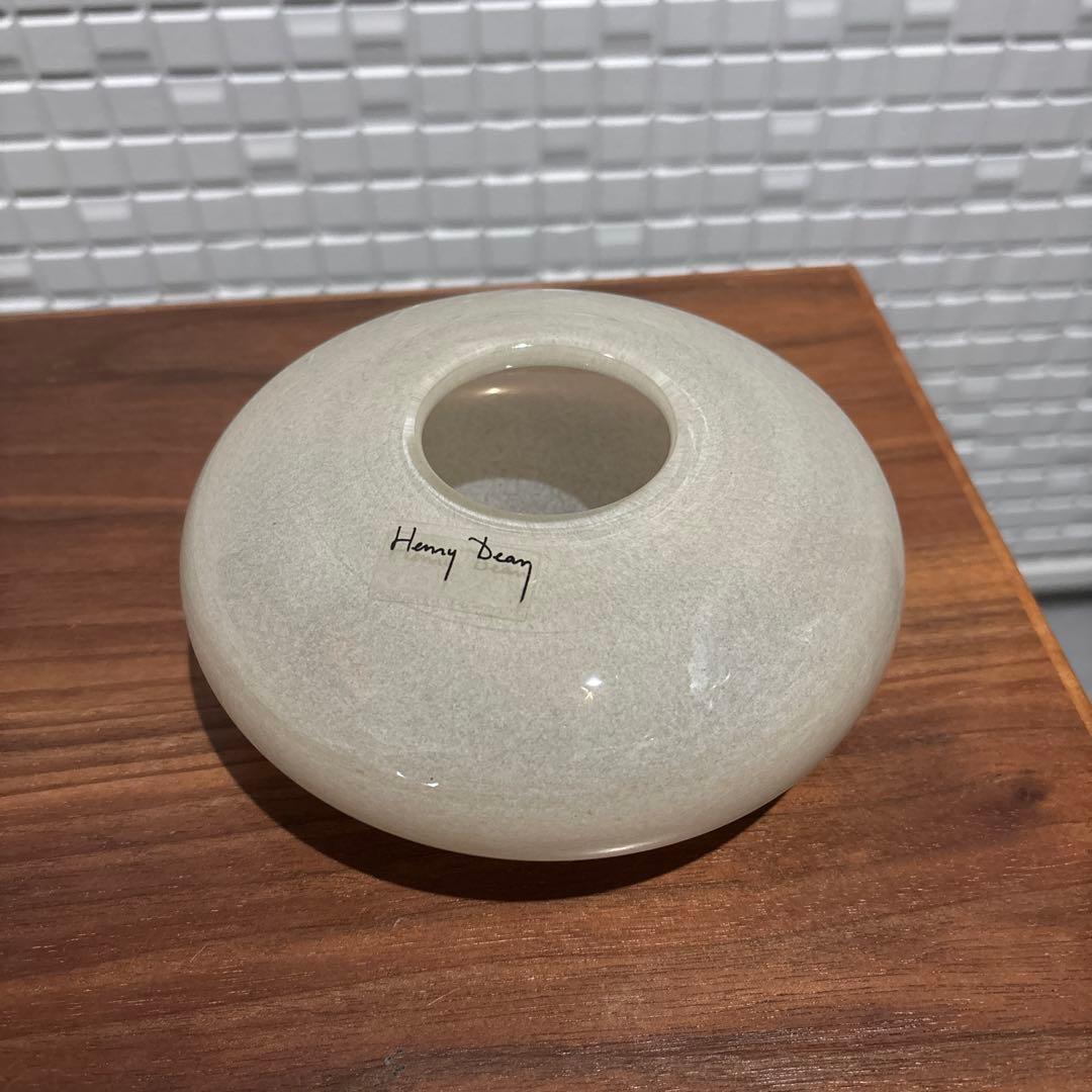 Henry Dean ヘンリーディーン ヴィンテージ フラワーベース 花瓶 刻印