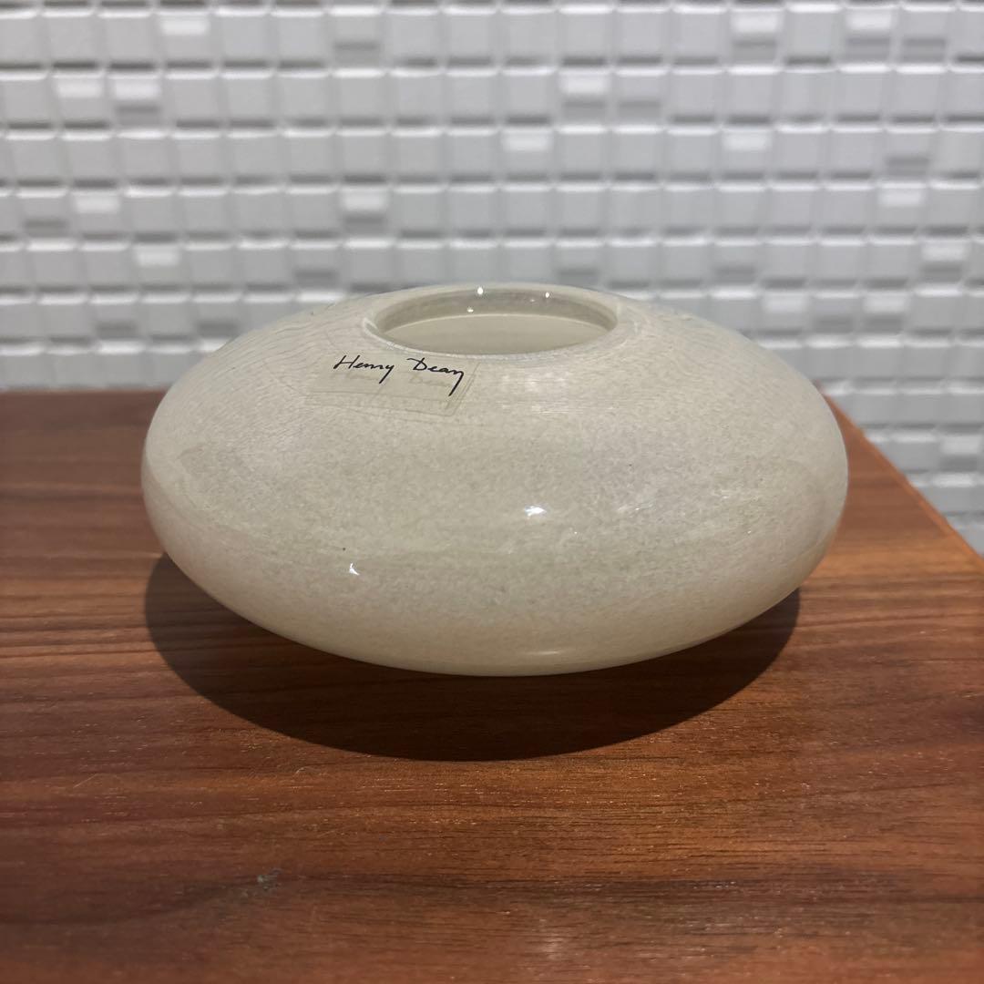 Henry Dean ヘンリーディーン ヴィンテージ フラワーベース 花瓶 刻印