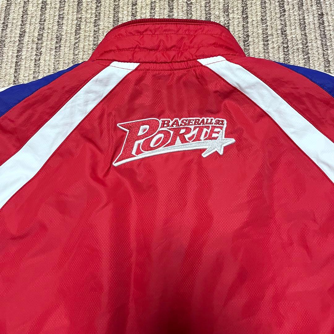 PORTE ポルテ 野球スクール グランドコート グラコン ジャンパー 光沢