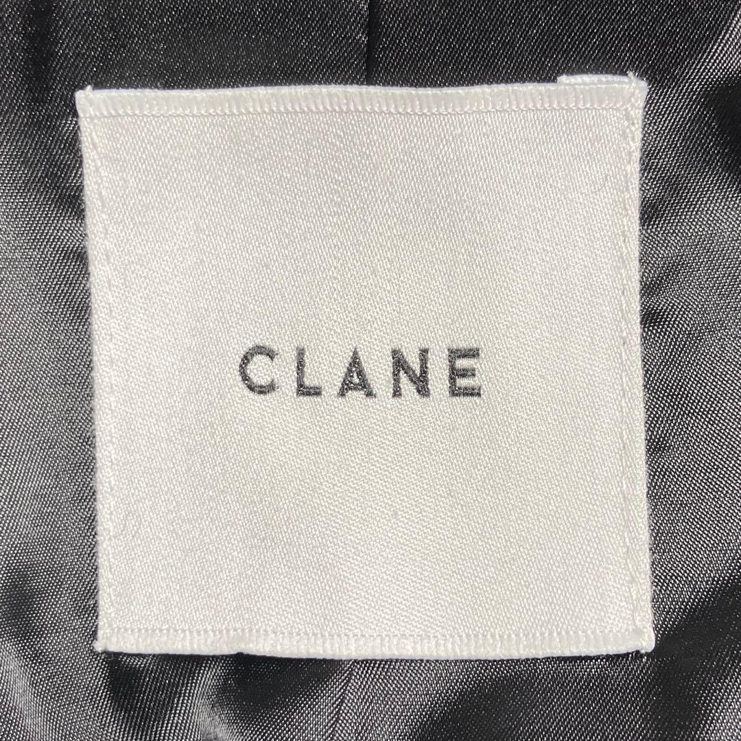 CLANE ダブルウールロングコート ラグランスリーブ シャギー マキシ丈