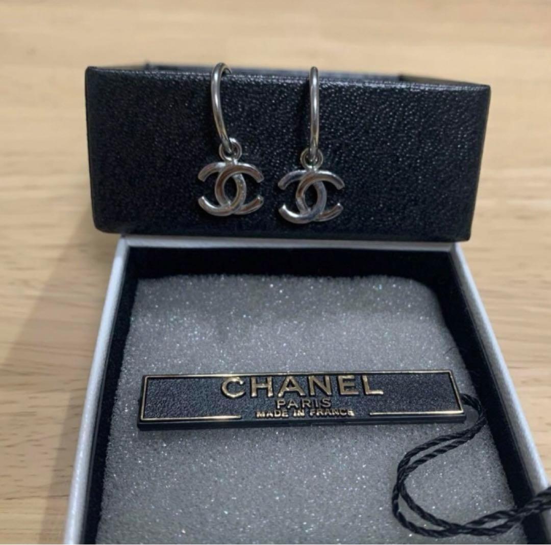 最終値下げです♪CHANEL シャネル ヴィンテージ ピアス フープピアス