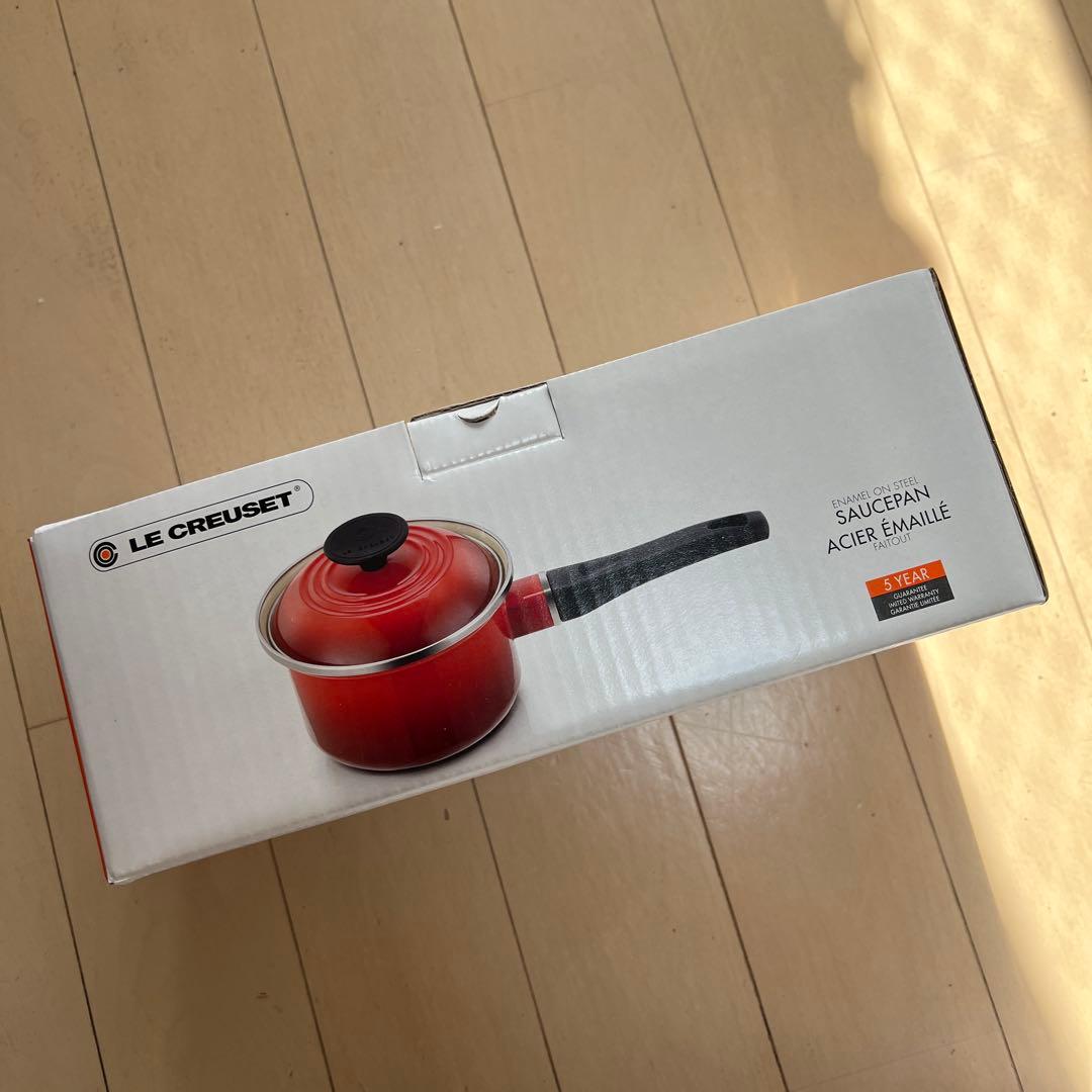 新品-未使用　LE CREUSET 16cm 2.1Lソースパン