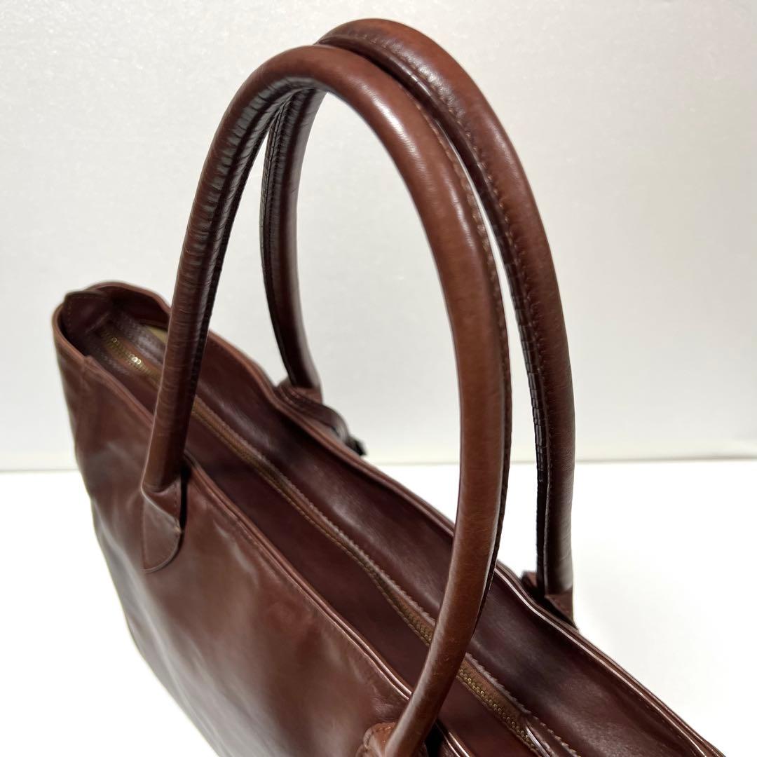 【良品】MOTHERHOUSE マザーハウス アンティーク キャリア トート