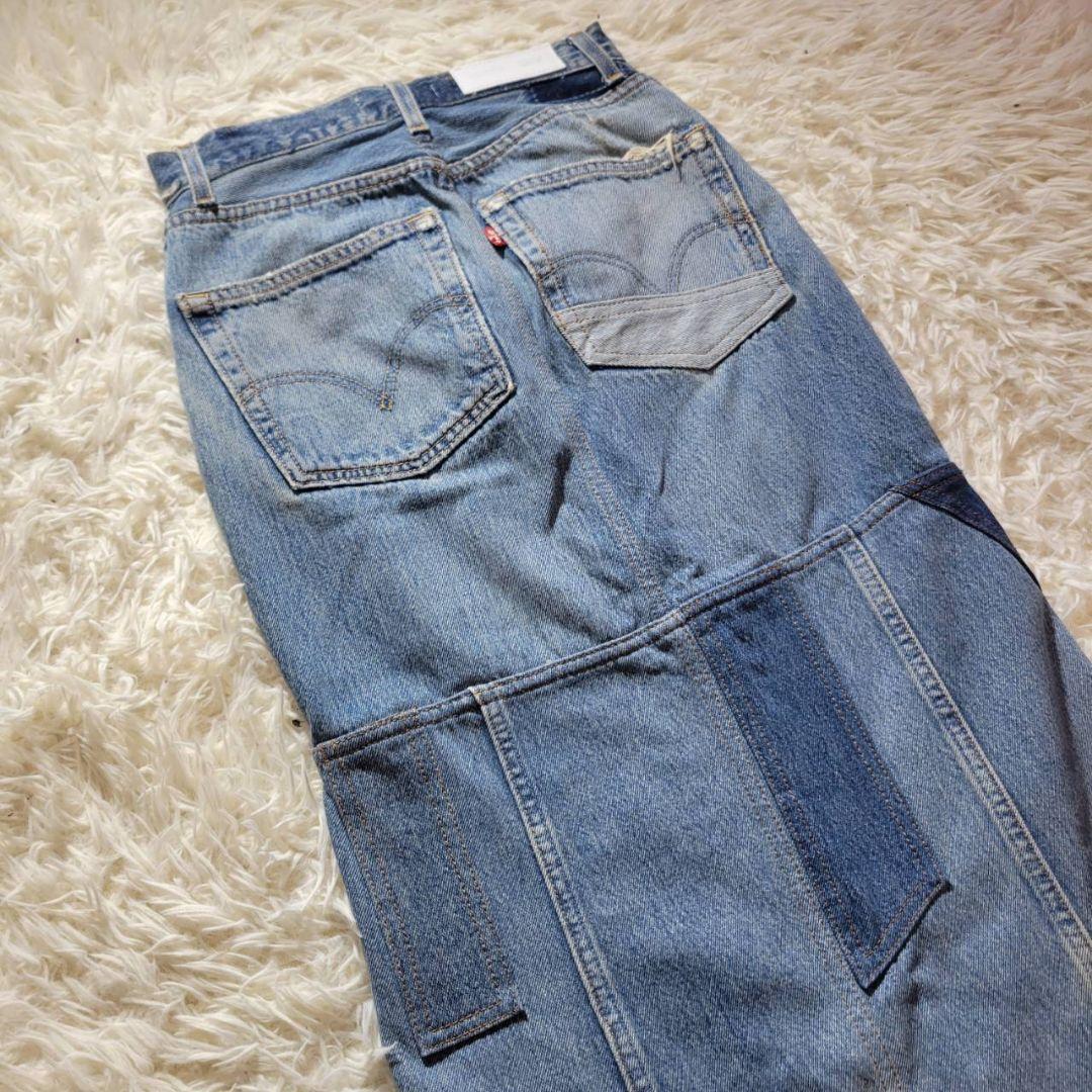 RE/DONE Levi's　リメイク　デニムスカート 　ロング　25　USA製