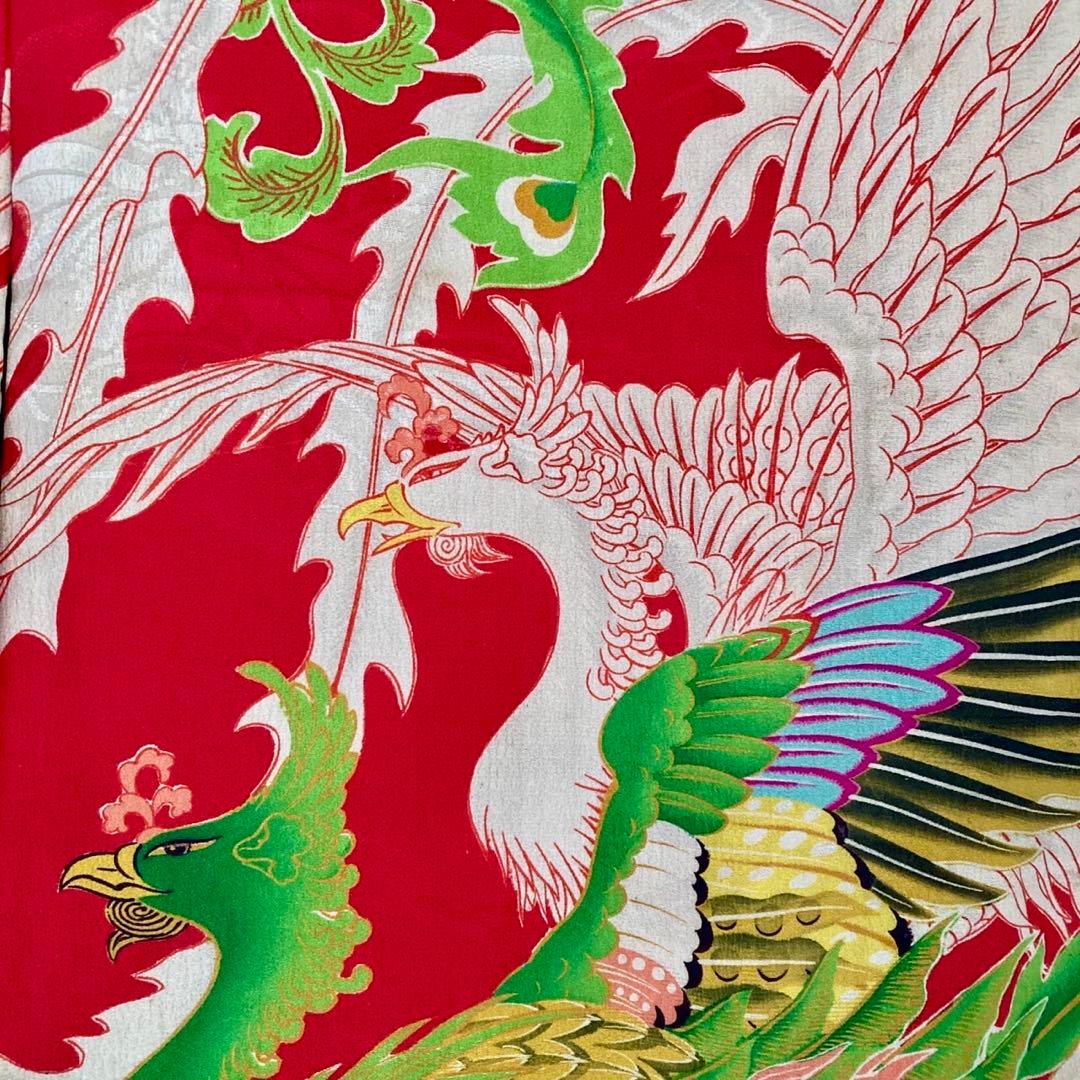 ★レトロ　アンティーク　女の子　子供着物　ジュニア　十三詣り　袴　大正ロマン