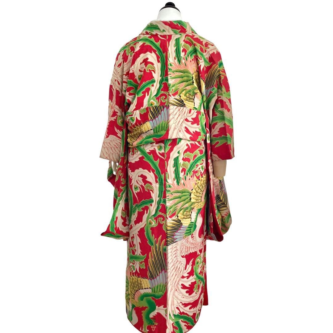 ★レトロ　アンティーク　女の子　子供着物　ジュニア　十三詣り　袴　大正ロマン