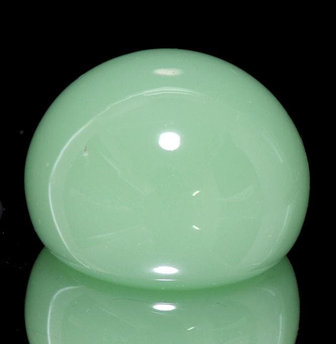 オールド・バカラ 激レア ペーパーウェイト ミントグリーン オパーリンクリスタル