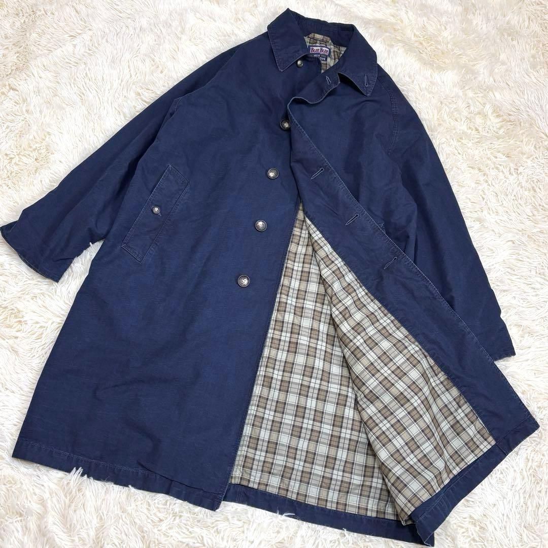 BLUE BLUE インディゴ ウェザークロス バルマカーンコート Mサイズ