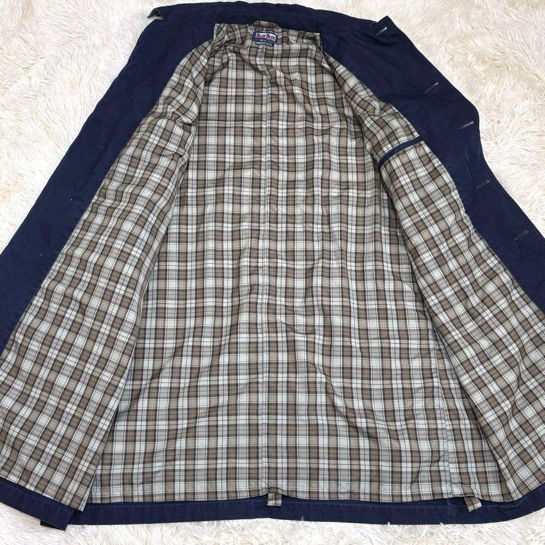 BLUE BLUE インディゴ ウェザークロス バルマカーンコート Mサイズ