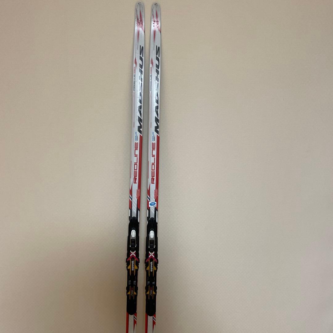 クロスカントリースキー　マズシャス　REDLINE フリー　185cm