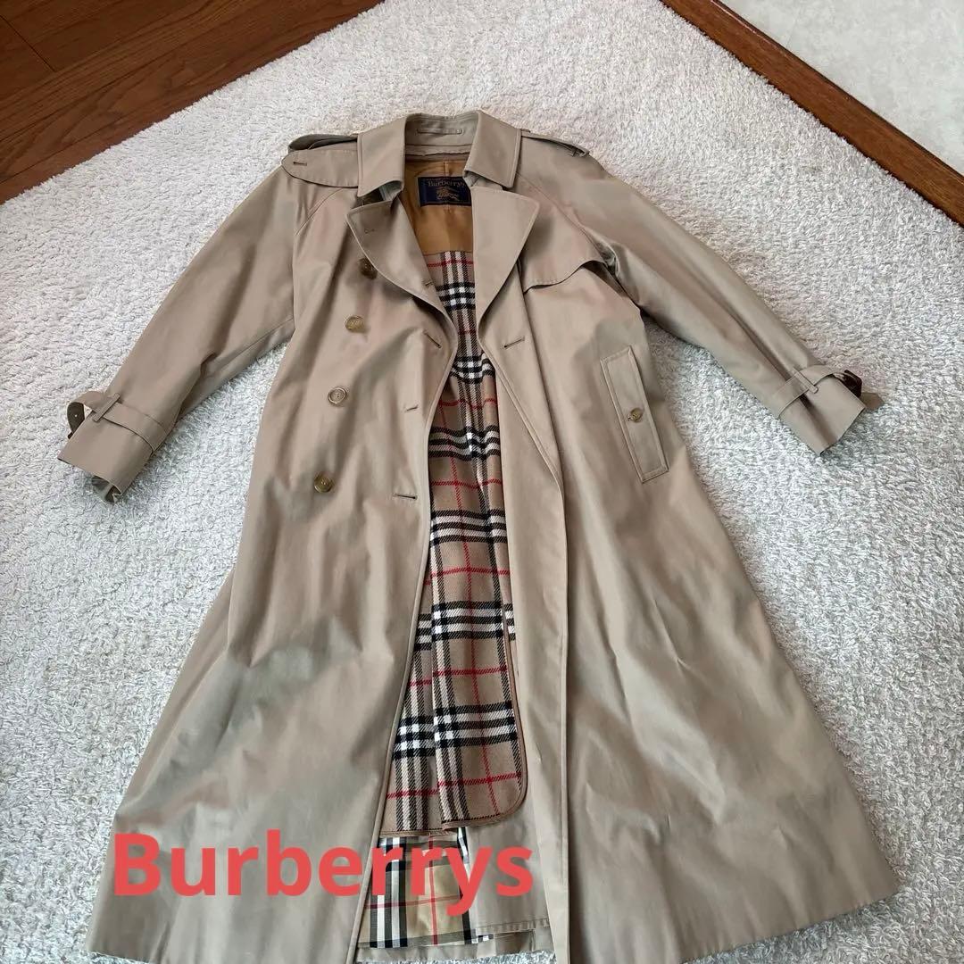 Burberrys トレンチコート　ノバチェック　ウールライナーつき