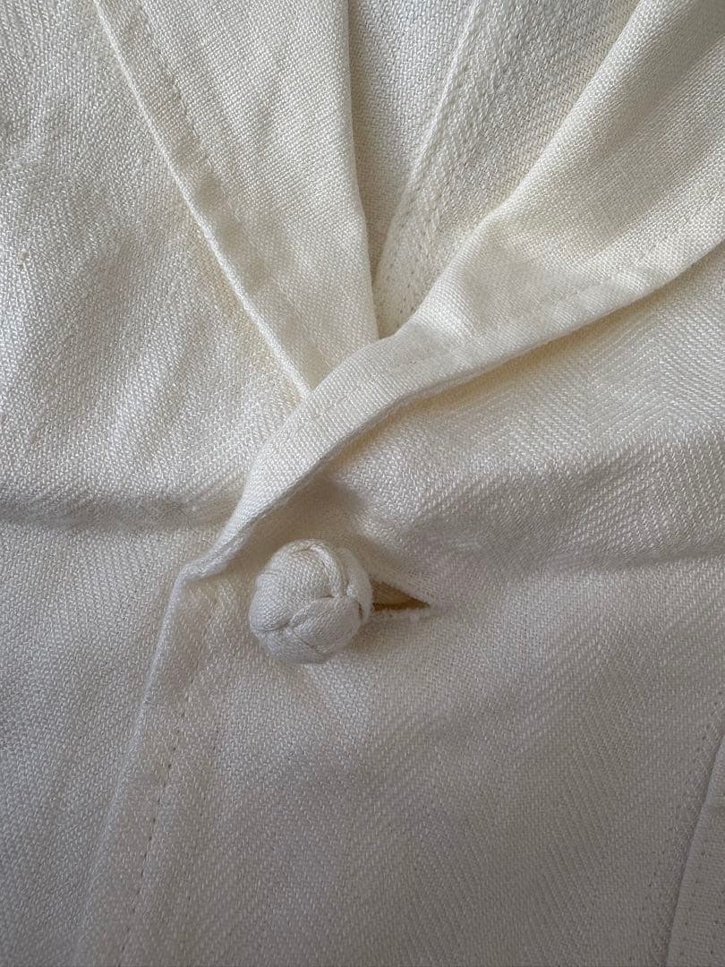 試着のみ　mavuno リネン　アトリエコート