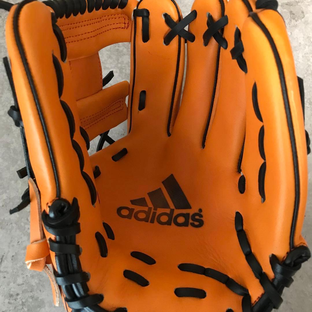 アディダス 一般 大人用 軟式 内野 野球 グローブ グラブ レア GIANTS