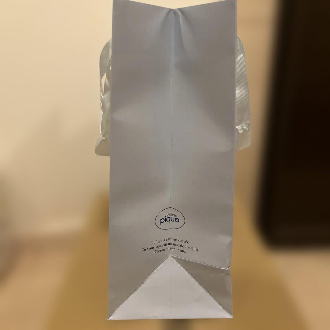 ジェラートピケ　ツインキャットジャガードワンピース　猫　タグ付き　ベージュ