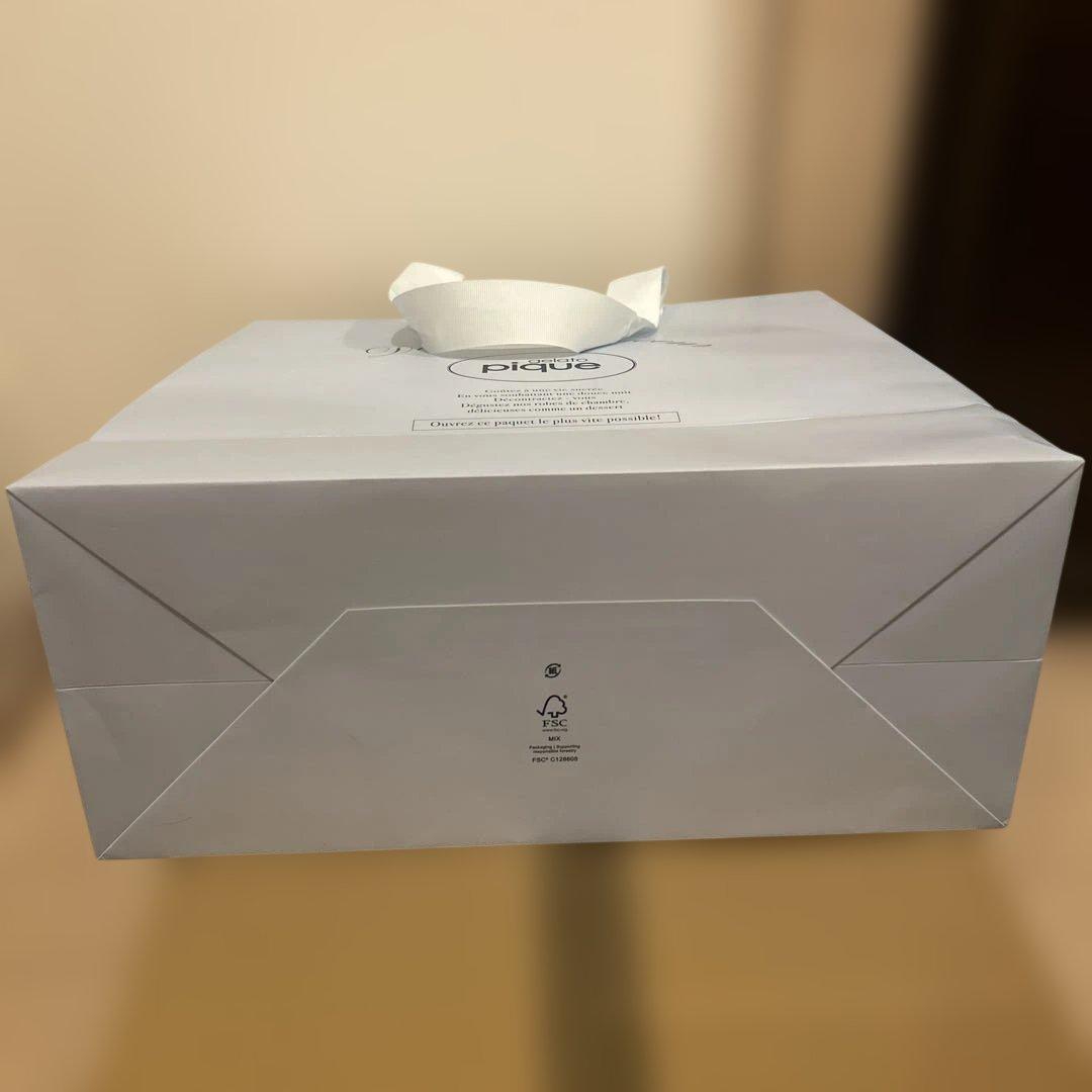 ジェラートピケ　ツインキャットジャガードワンピース　猫　タグ付き　ベージュ