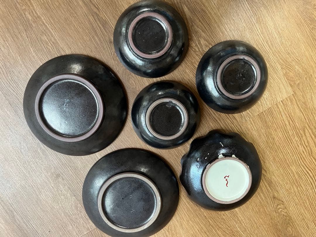 沖縄　やちむん　相馬正和氏作品　6点セット