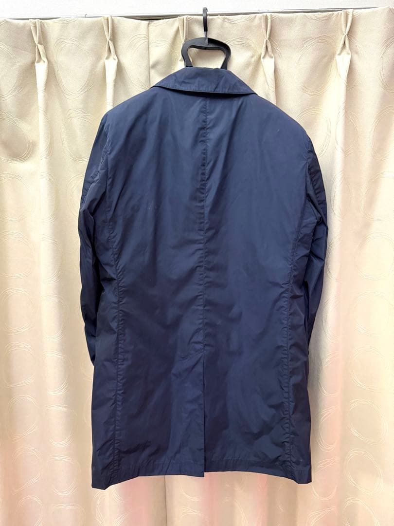 【Ken】MACKINTOSH ダウンライナー付ステンカラーコートネイビー